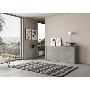 Mod.Kando Single - Cama de solteiro dobrável Kando com colchão de cashmere