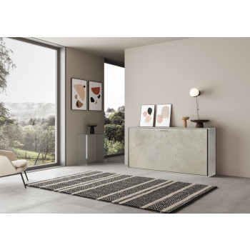 Mod.Kando Single - Cama de solteiro dobrável Kando com colchão de cashmere