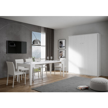 Mod. Kentaro Francese 140 - Cama de casal dobrável Kentaro em cashmere 140