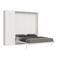 Cama de parede vertical Kentaro de 160 cm com coluna 