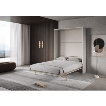Cama de casal Mod. Versia 160 cm - 160 cm Cama de parede de barro Versia