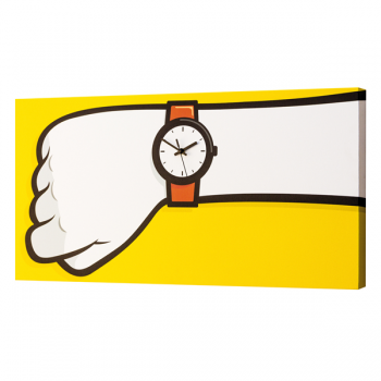 QUE HORAS SÃO G1728 Relógio PINTCENOR