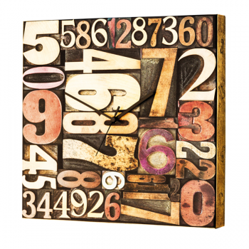 Relógio COM NÚMEROS G1682 PINTDECOR