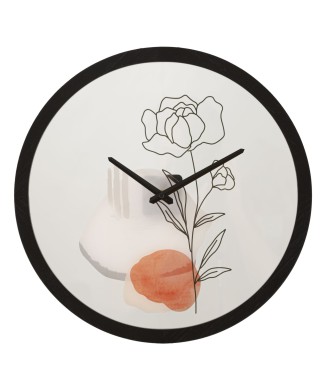 RELÓGIO DE PAREDE FLOR -A-