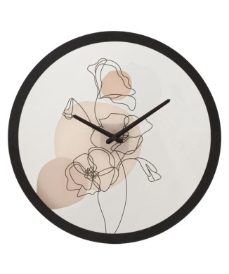 RELÓGIO DE PAREDE FLOR -B-