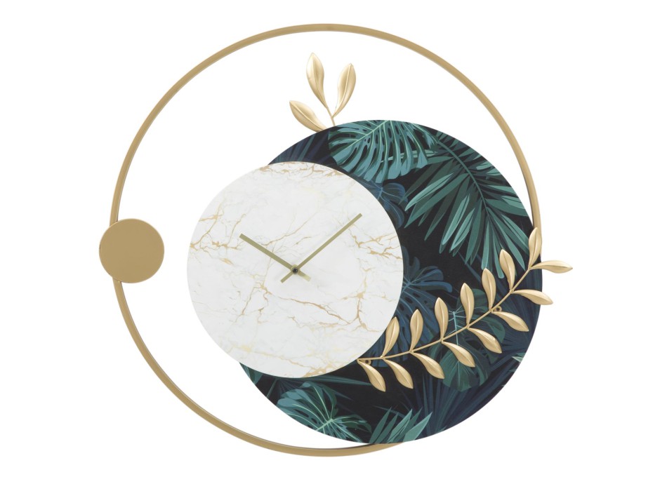 RELÓGIO DE PAREDE REDONDO VERDE