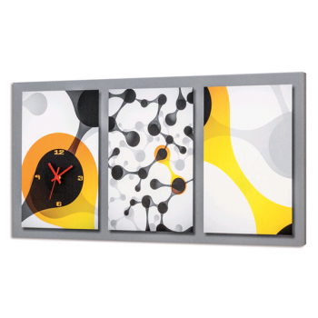 Relógio PINTCEOR G3594 AMARELO E PRETO
