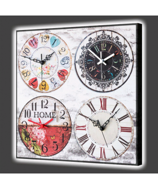 Relógio LUMINOSO ROMANTIC TIME GL3522 PINTDECOR