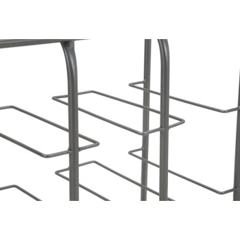SUPORTE QUADRADO PARA GARRAFAS (9 LUGARES)