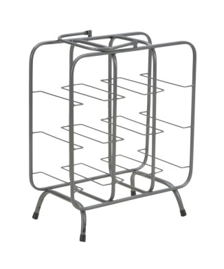 SUPORTE QUADRADO PARA GARRAFAS (9 LUGARES)
