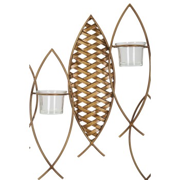 VELA DE PAREDE DE PEIXE