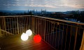 Bola de luz de 33 cm, modelo 32374, design das 8 estações.