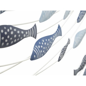 PAINEL DE PAREDE COM PEIXES