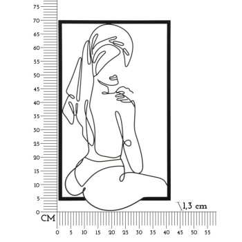 PAINEL DE PAREDE PARA TOALHAS