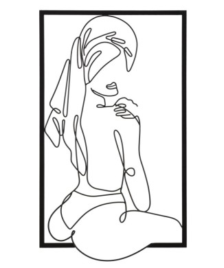PAINEL DE PAREDE PARA TOALHAS