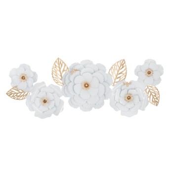 PAINEL DE PAREDE DECORATIVO BRANCO 158X9X60