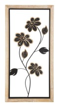 PAINEL DE FERRO E MADEIRA GIRISH -A-