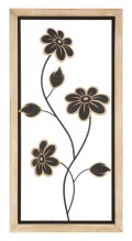 PAINEL DE FERRO E MADEIRA GIRISH -B-