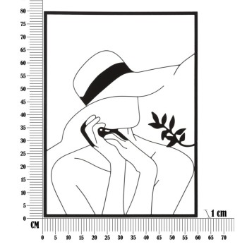 PAINEL DE FERRO ELEGANTE -B-