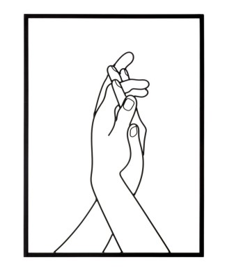 SIMPLY HANDS PAINEL DE FERRO