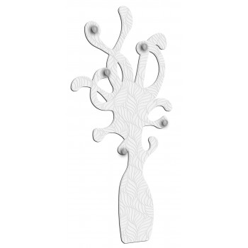 Pétalas de polvo brancas e brancas P2478A Pintdecor