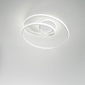 Luminária de teto LED branca Coaster 40W 5440LM CCT 50x4x22cm