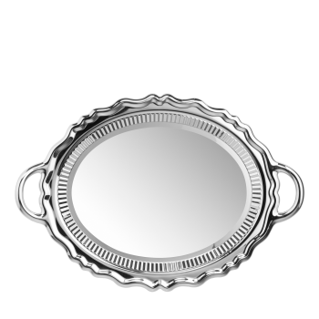 PLATEAU MIROIR ACABAMENTO DE METAL 41001 QEEBOO