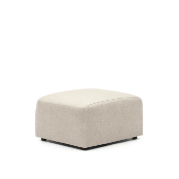 Banqueta Neom Bege 75 x 64 cm com Certificação FSC Mix Credit