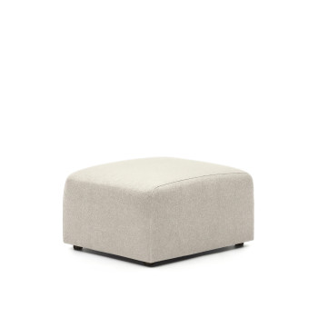 Banqueta Neom Bege 75 x 64 cm com Certificação FSC Mix Credit