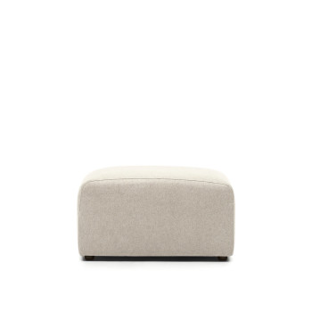 Banqueta Neom Bege 75 x 64 cm com Certificação FSC Mix Credit