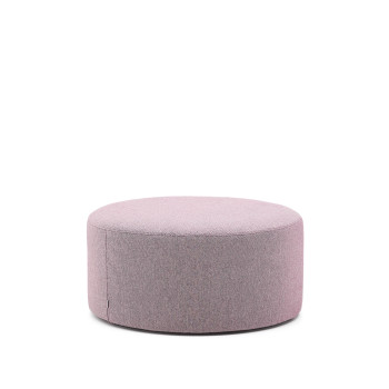 Apoio para os pés Kaeli com capa removível, roxo, Ø 90 cm
