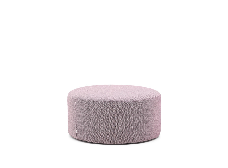 Apoio para os pés Kaeli com capa removível, roxo, Ø 90 cm