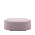 Apoio para os pés Kaeli com capa removível, roxo, Ø120 cm