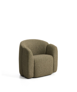 Poltrona Corvena em chenille