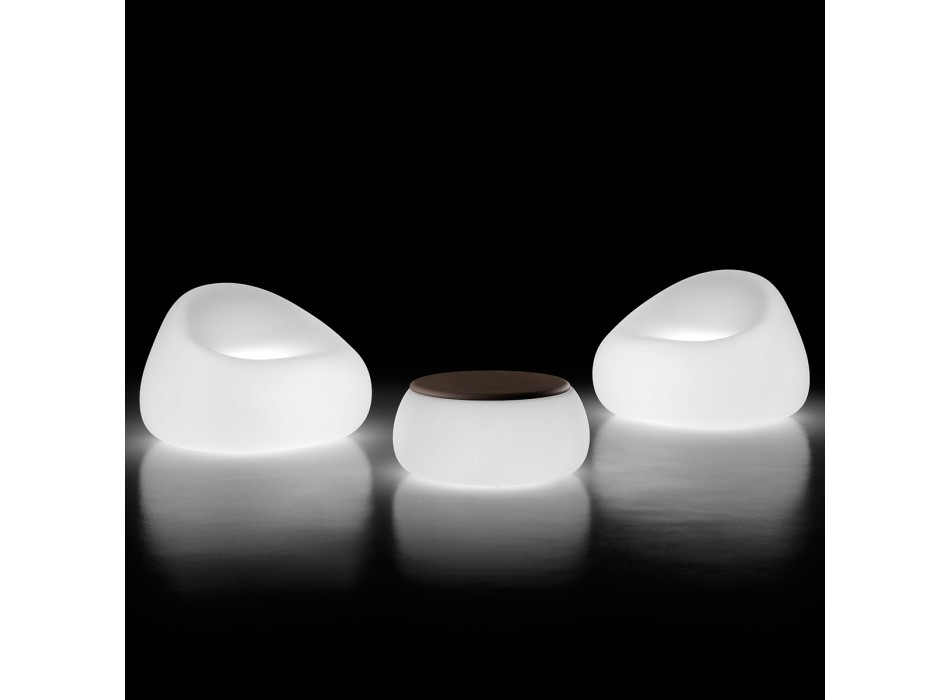 LUMINÁRIA DE POLTRONA GUMBALL COM KIT DE ILUMINAÇÃO PLUST