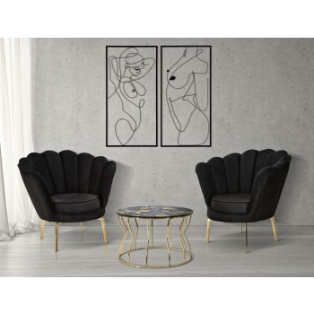 POLTRONA VIENNA PLUS PRETA