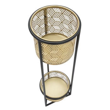 SUPORTE DUPLO PARA VASOS DE PLANTAS