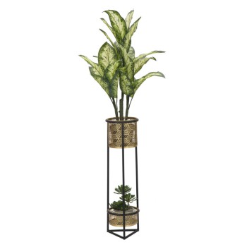 SUPORTE DUPLO PARA VASOS DE PLANTAS
