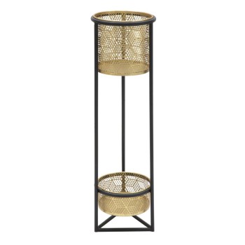 SUPORTE DUPLO PARA VASOS DE PLANTAS