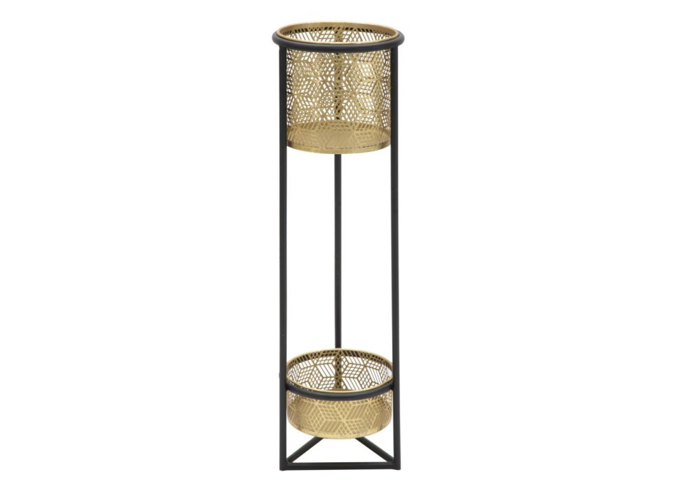 SUPORTE DUPLO PARA VASOS DE PLANTAS