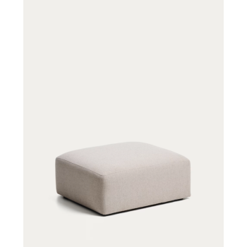 Pufe Blok em chenille bege 90x104 cm FSC Mix Credit