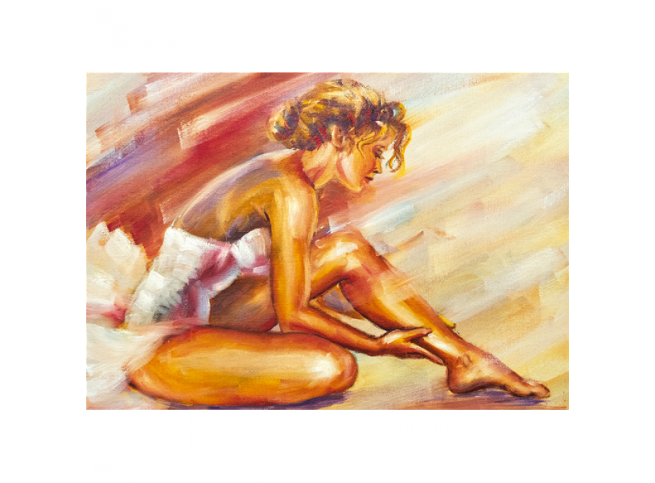 Pintura BAILARINA À ESPERA G1752 PINTDECOR
