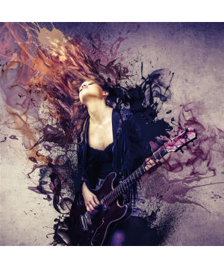 Estrutura WOMAN ROCK G1490 PINTDECOR