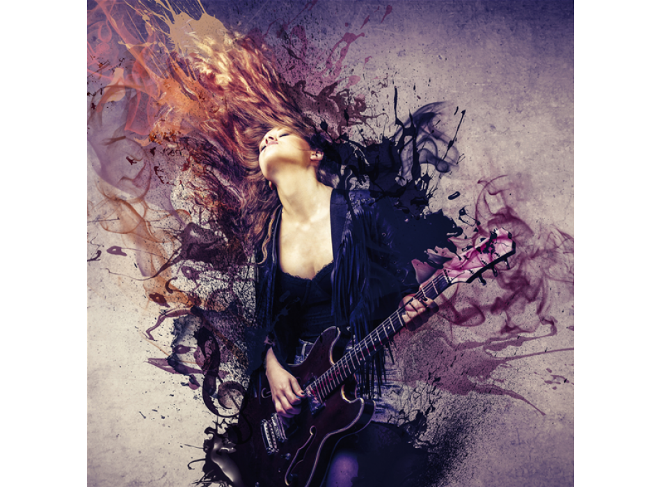 Estrutura WOMAN ROCK G1490 PINTDECOR