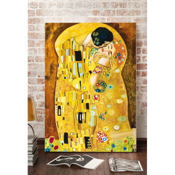 Pintura O Beijo de Klimt G1760 PINTDECOR 