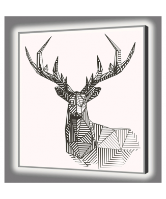 Moldura iluminada CERVUS GL4546 PINTDECOR
