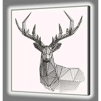 Moldura iluminada CERVUS GL4546 PINTDECOR