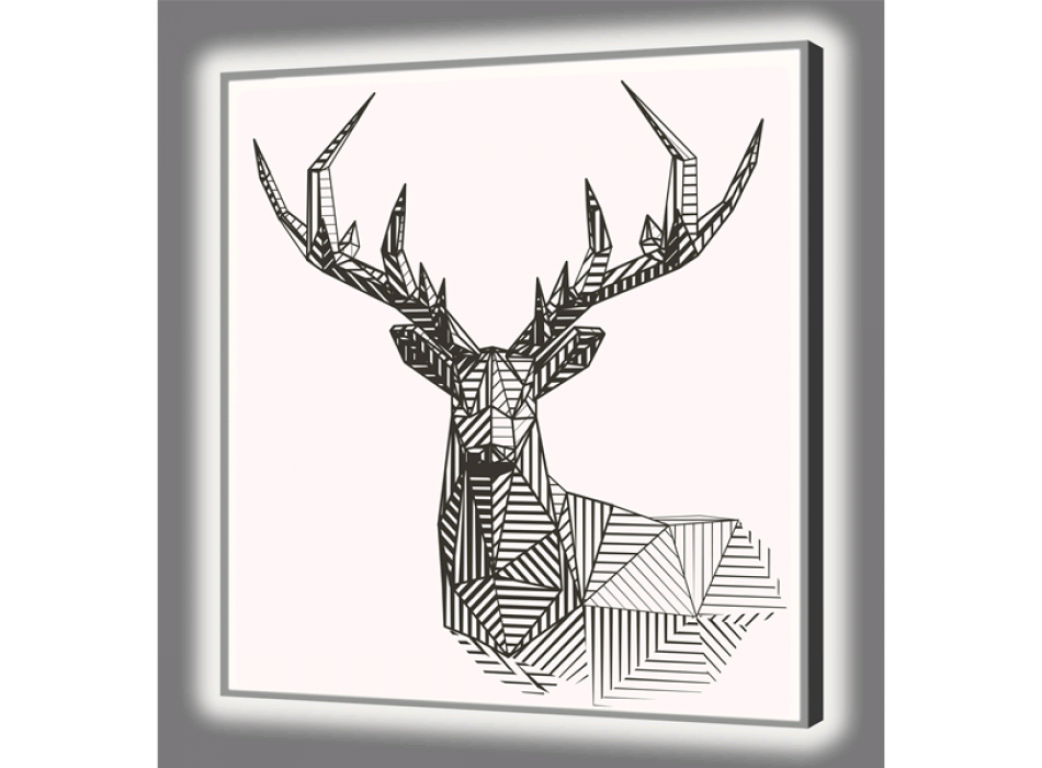 Moldura iluminada CERVUS GL4546 PINTDECOR