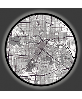 Mapa luminoso da cidade GLT6682 PINTDECOR