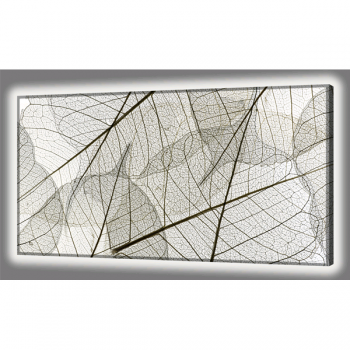 GL4466 PINTDECOR QUADRO DE FOLHAS ILUMINADAS